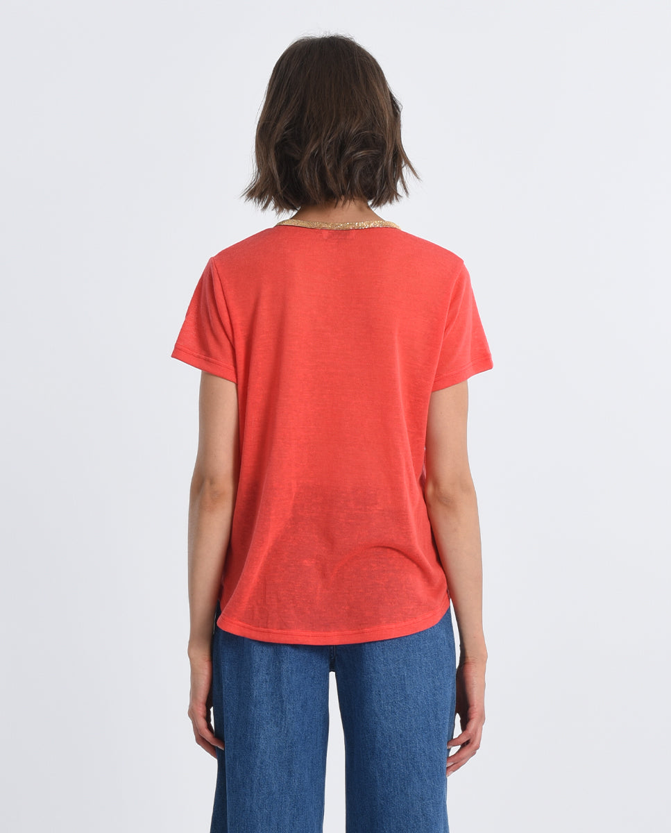 Molly Bracken Tanya Short Sleeve Tee