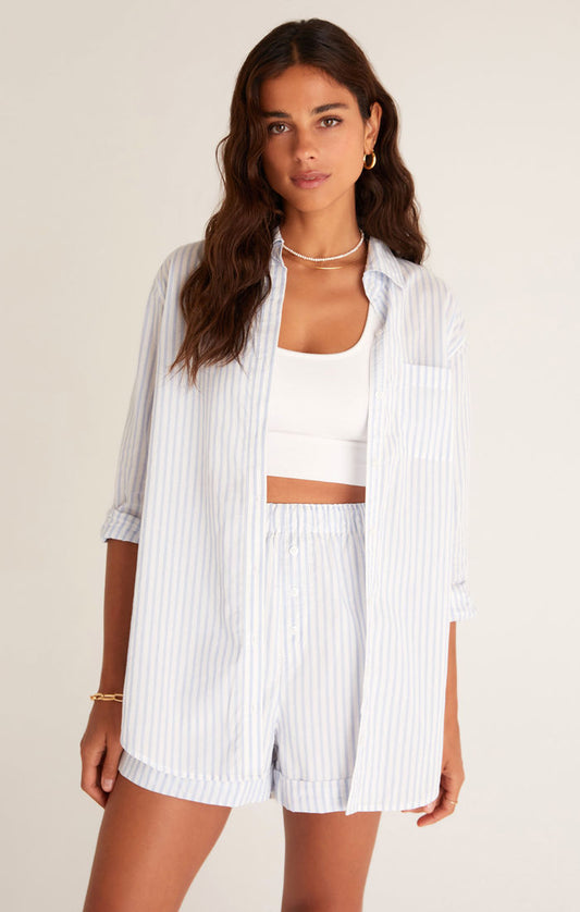 Z Supply Poolside Stripe Shirt