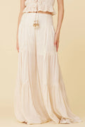 Surf Gypsy Lightweight Texture Wide Leg Pant