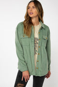 O'Neill Collins Sage Superfleece Shirt Jacket