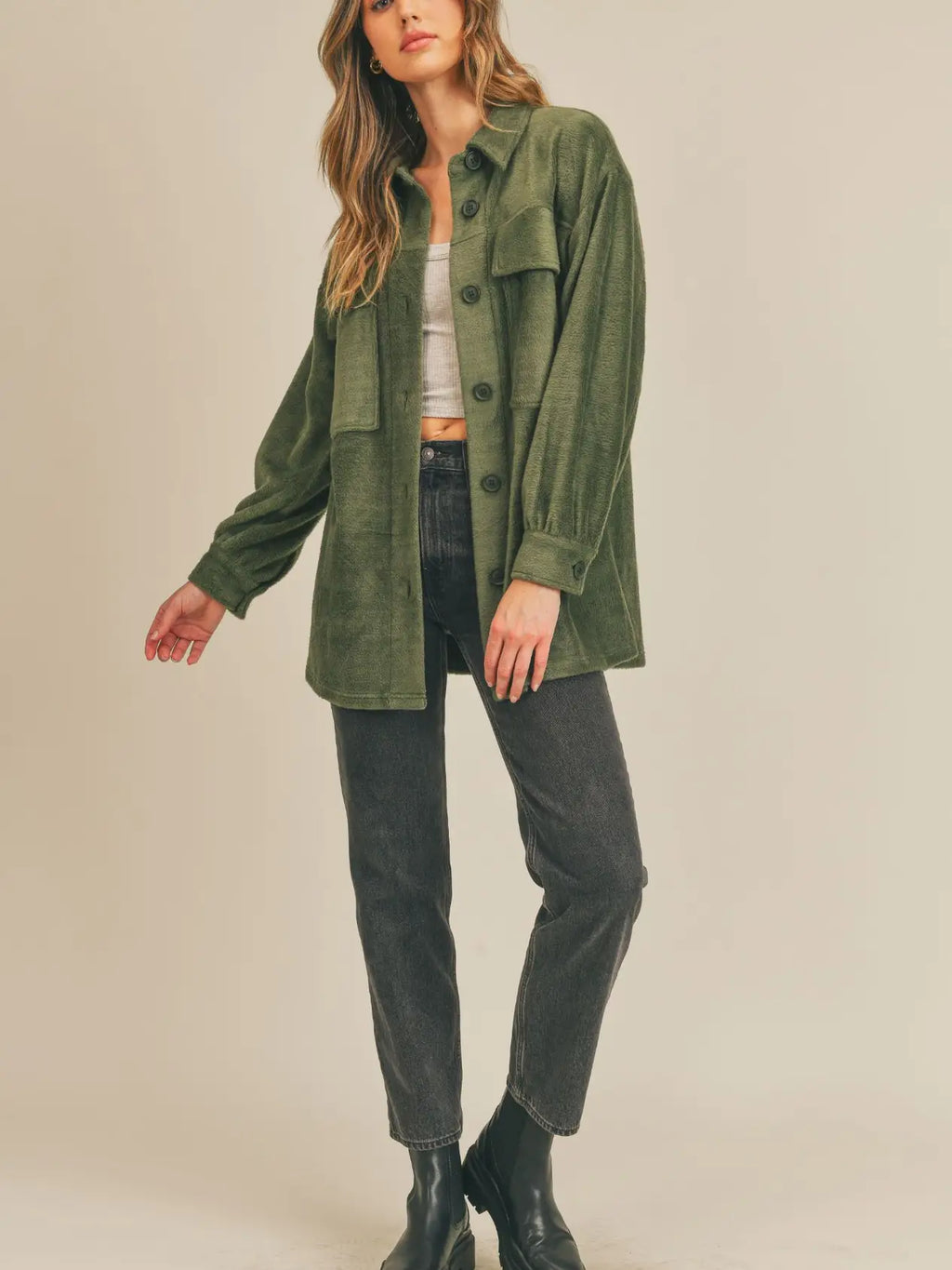 SADIE & SAGE IVY SOLE SHACKET