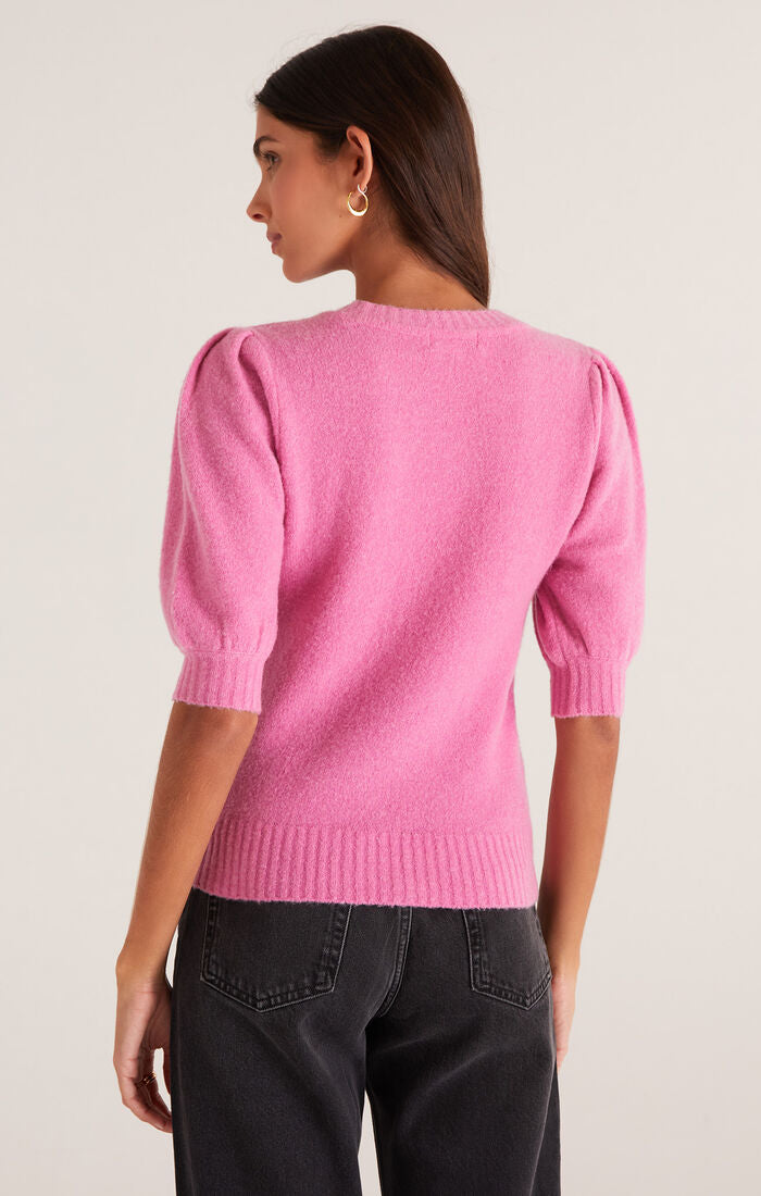 Z Supply Cassandra Short Sleeve Sweater Top