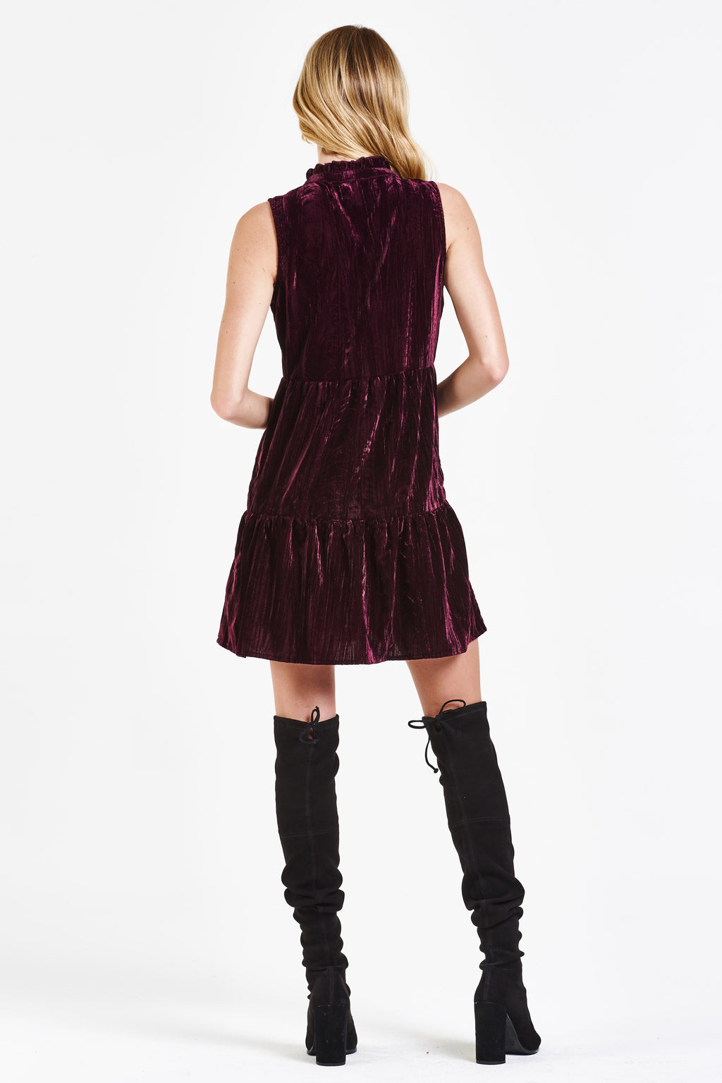 Dear John Eliza Sleeveless Tiered Dress