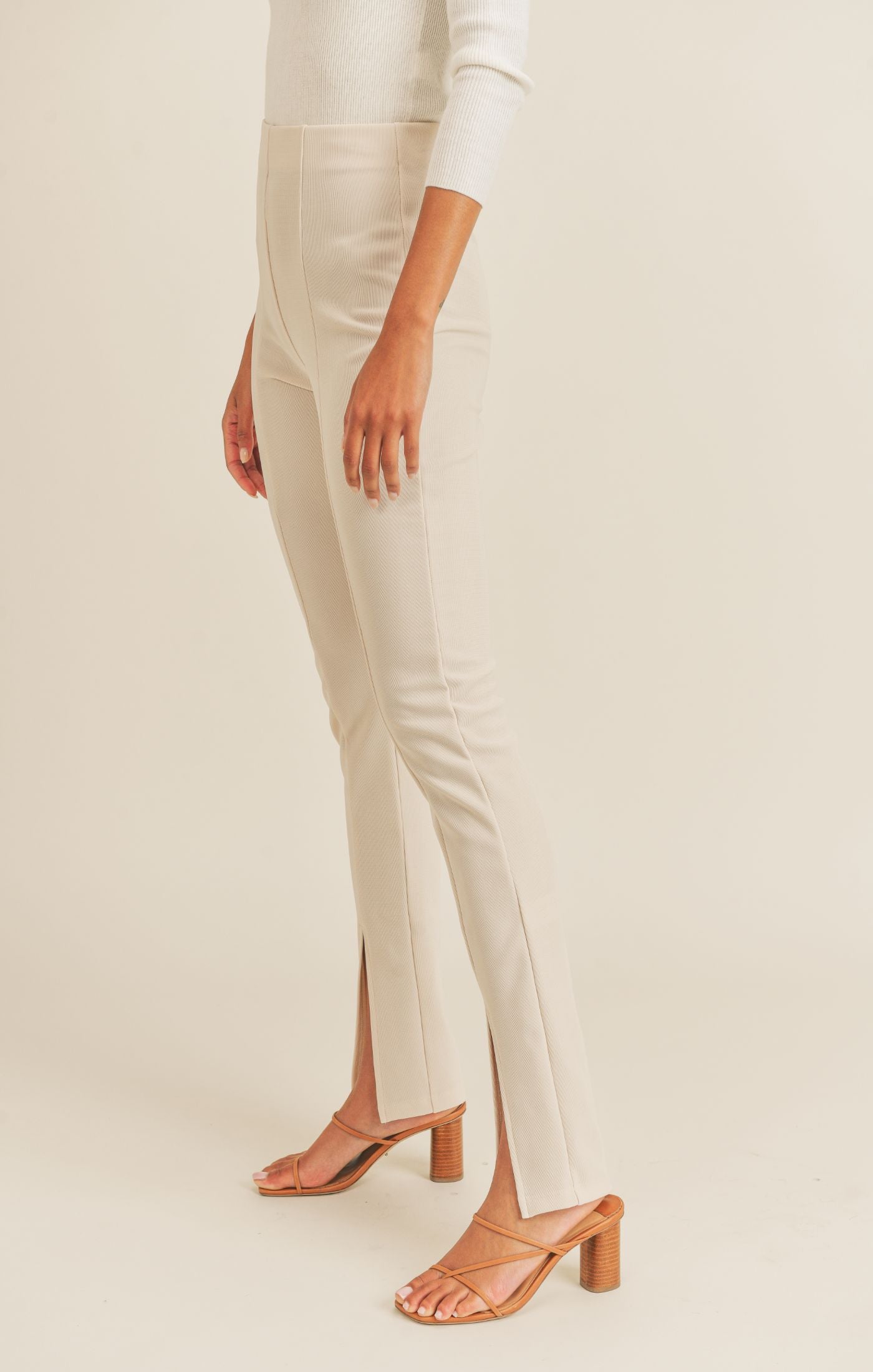 Sage the Label Roundabout Front Slit Pant