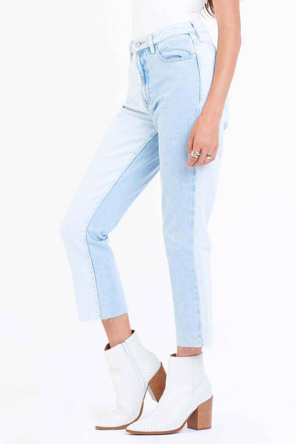 Dear John Frankie Crescent Super High Rise Crop
